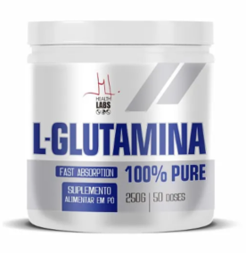 L-GLUTAMINA HEALTH LABS 250 g