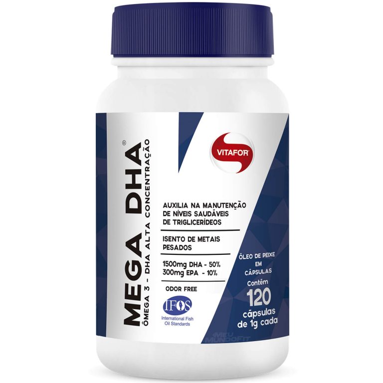 MEGA DHA 1000MG 120 CÁPSULAS-VITAFOR - Plurifarma